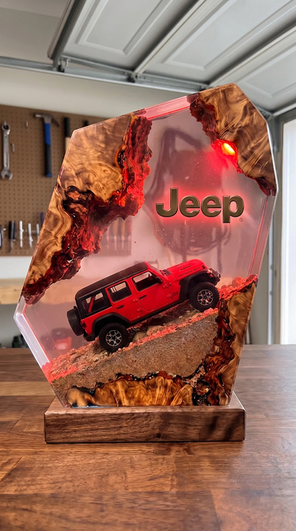 Handmade Dirt Bike Resin Lamps™