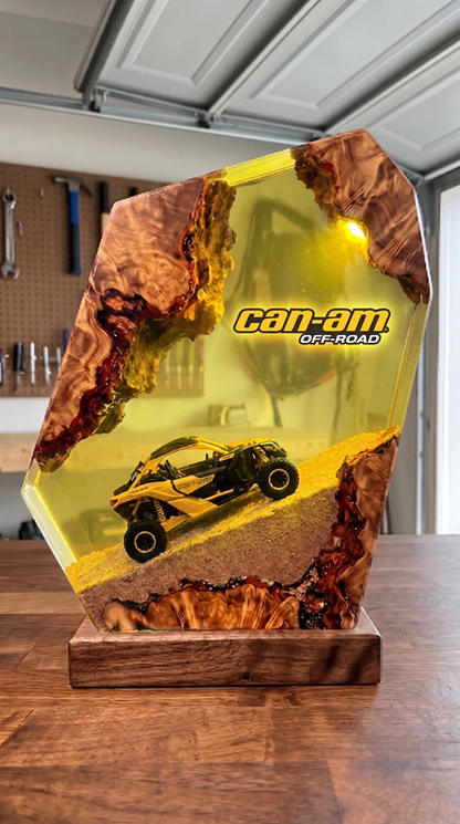Handmade Dirt Bike Resin Lamps™