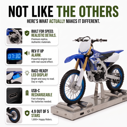 Dirt Bike Alarm Clock